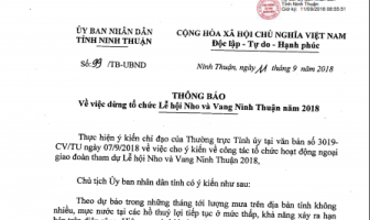Lễ hội Nho và Vang Ninh Thuận 2018 tạm hoãn - đặc sản Ninh Thuận vẫn bán tại Phan Rang